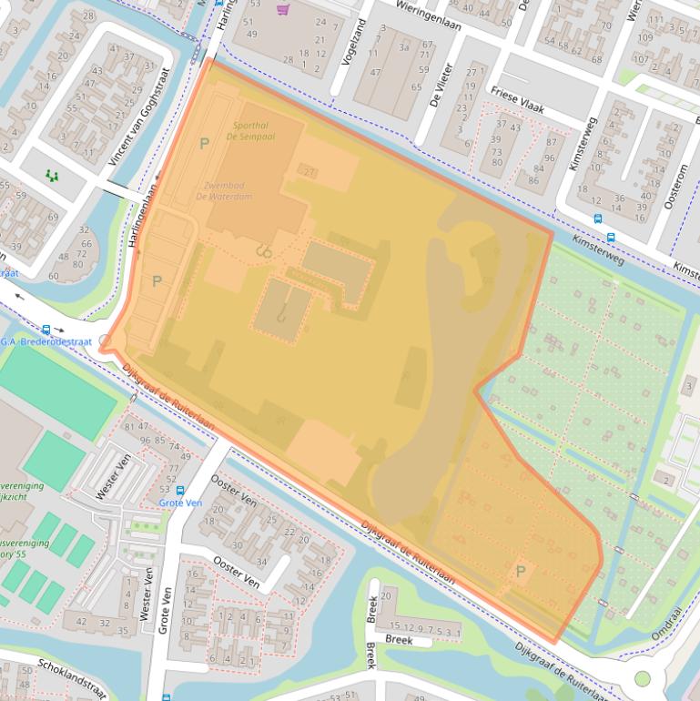 Kaart van postcodegebied 1131JP.
