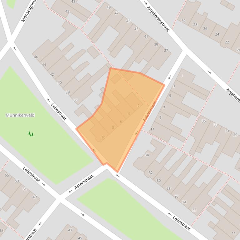 Kaart van postcodegebied 1131LS.