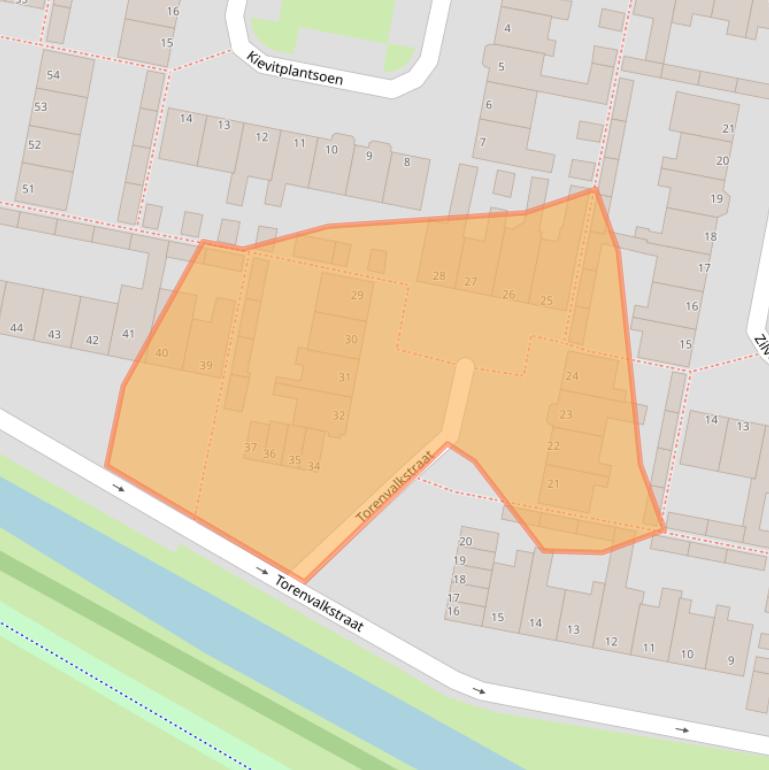 Kaart van postcodegebied 1131ML.