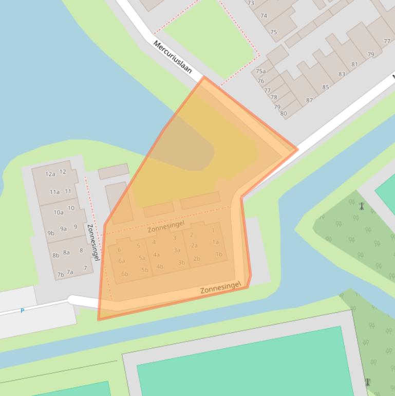 Kaart van postcodegebied 1131NJ.