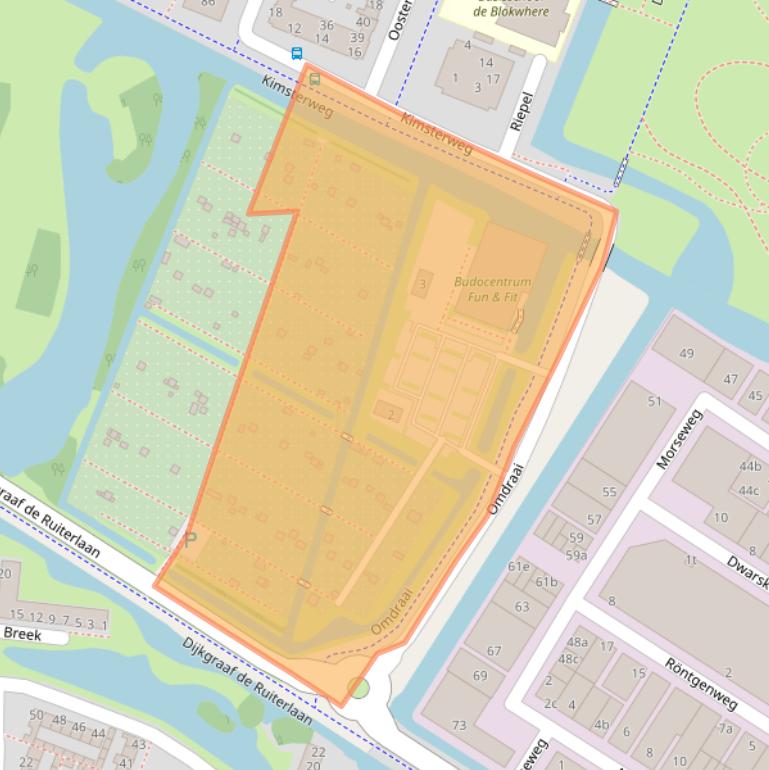 Kaart van postcodegebied 1131OO.