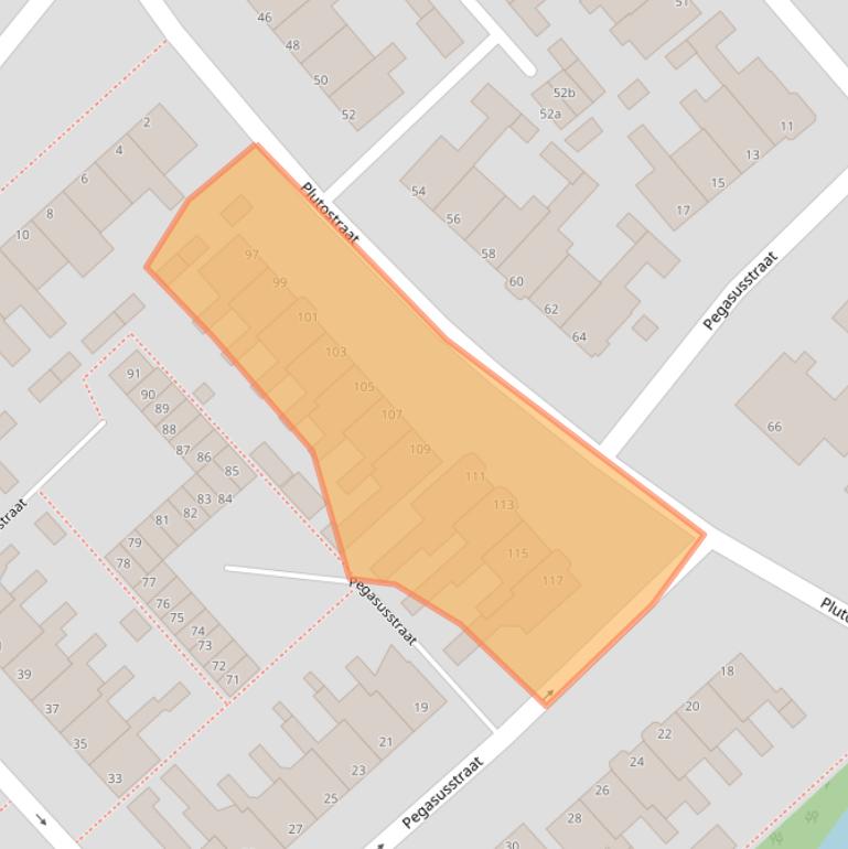 Kaart van postcodegebied 1131WD.