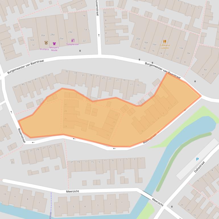Kaart van postcodegebied 1131WZ.