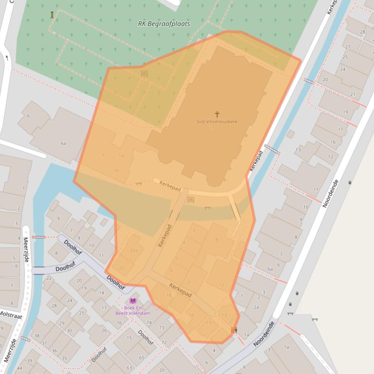 Kaart van postcodegebied 1131XN.