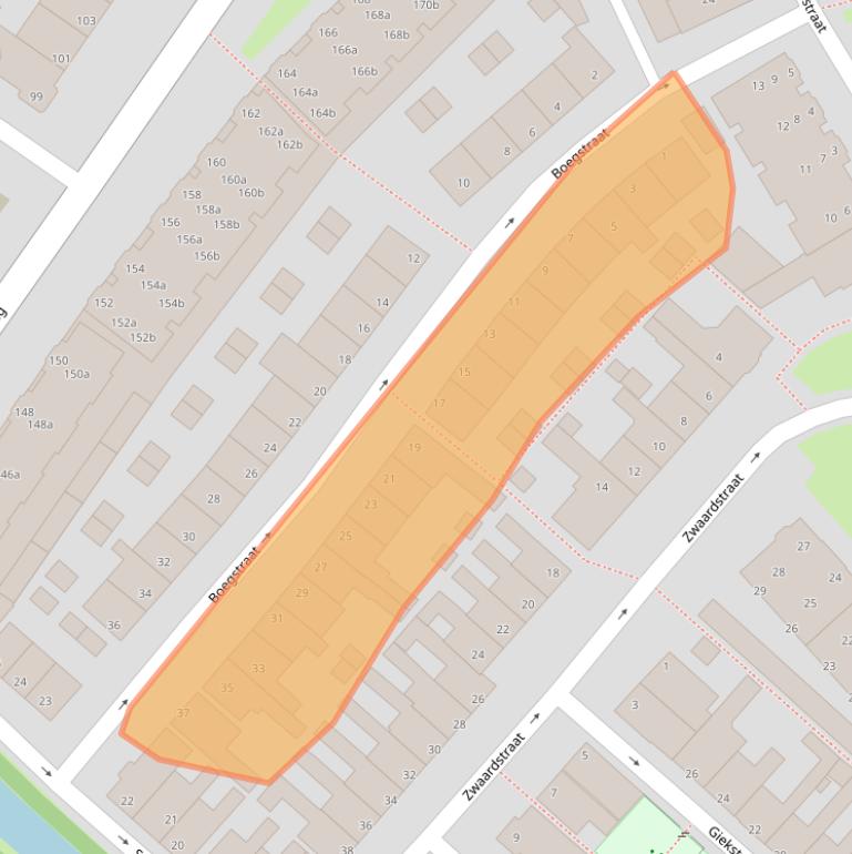 Kaart van postcodegebied 1131ZA.