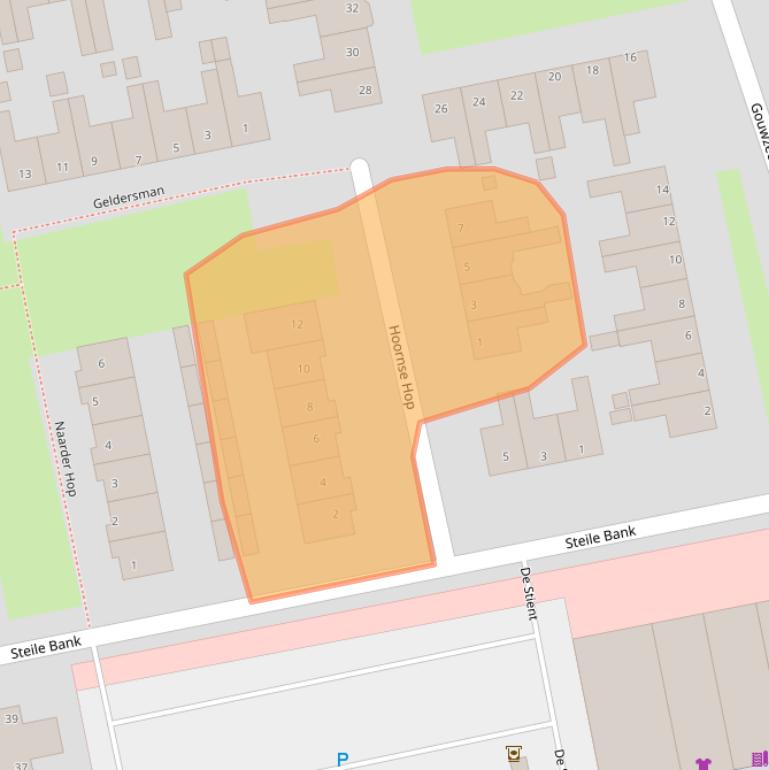 Kaart van postcodegebied 1132AP.