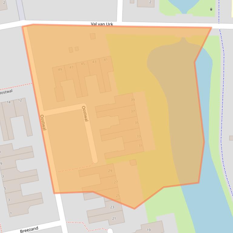 Kaart van postcodegebied 1132BK.