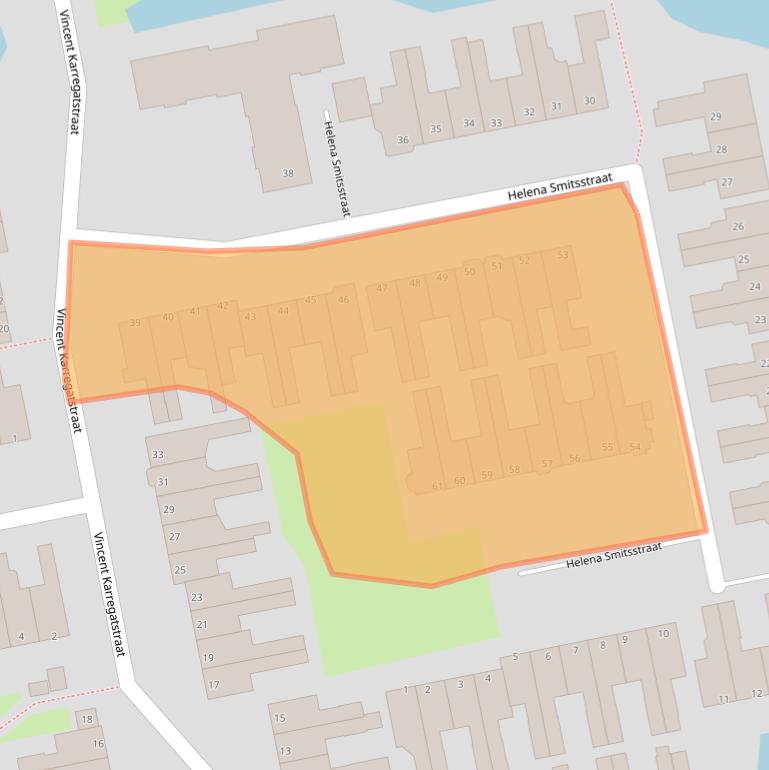 Kaart van postcodegebied 1132CM.