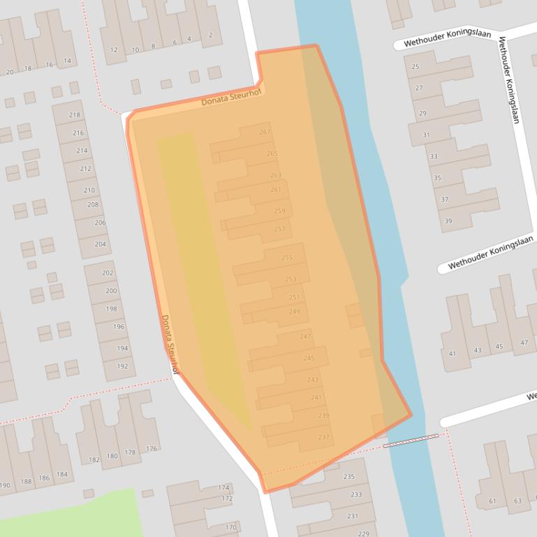 Kaart van postcodegebied 1132DK.