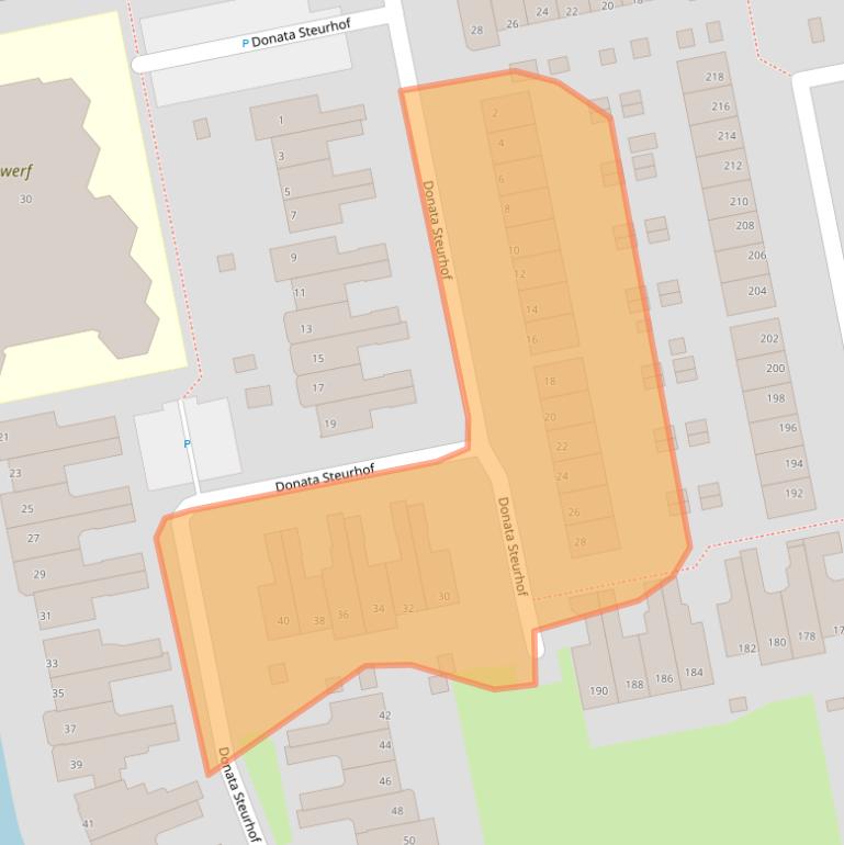 Kaart van postcodegebied 1132DL.