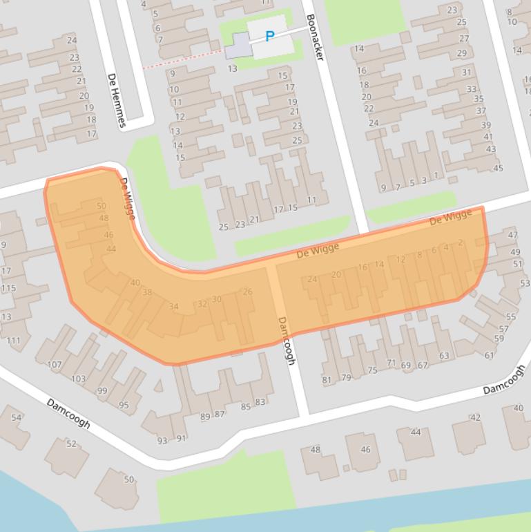 Kaart van postcodegebied 1132EH.