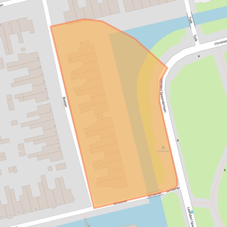 Kaart van postcodegebied 1132GN.