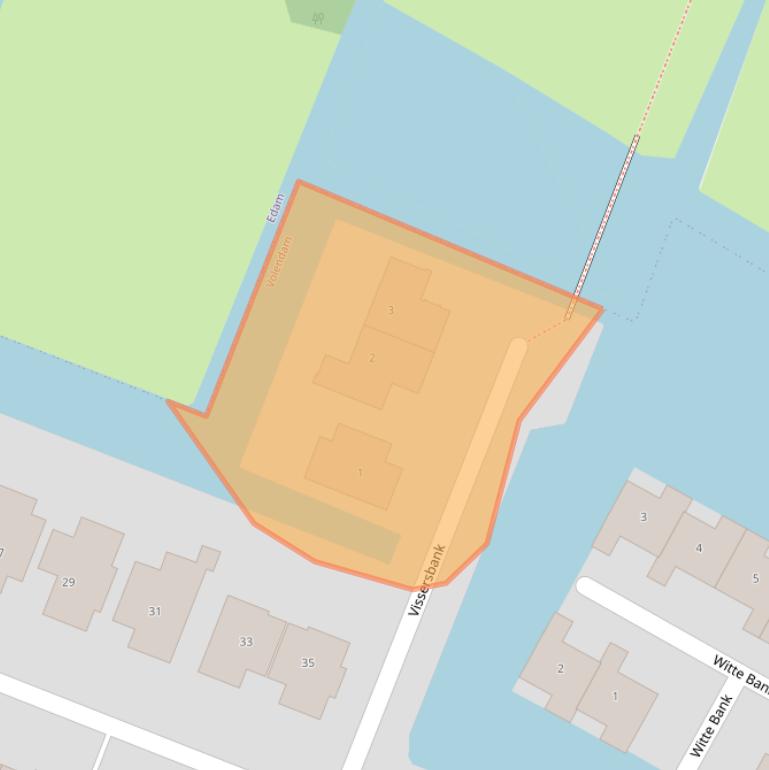 Kaart van postcodegebied 1132LR.