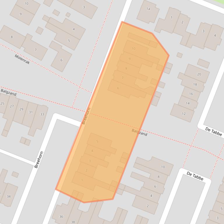Kaart van postcodegebied 1132MK.