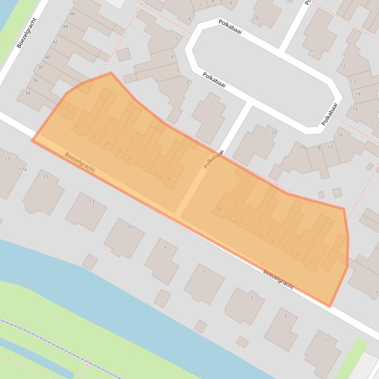 Kaart van postcodegebied 1132PH.