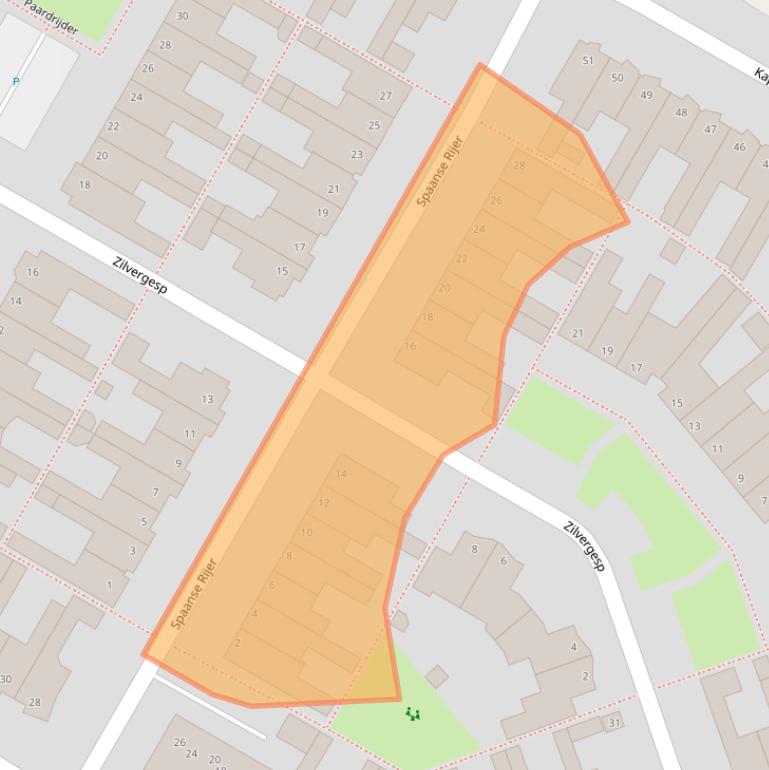 Kaart van postcodegebied 1132PT.