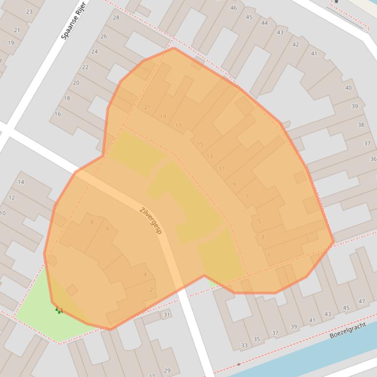 Kaart van postcodegebied 1132RV.