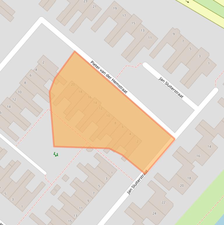 Kaart van postcodegebied 1132VH.