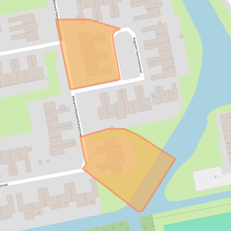 Kaart van postcodegebied 1132XG.