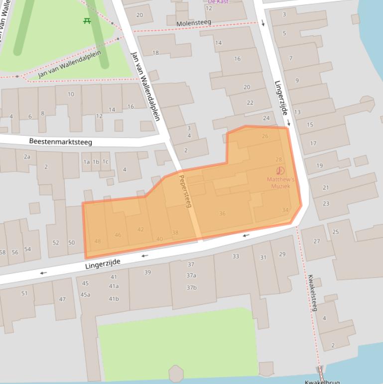 Kaart van postcodegebied 1135AR.