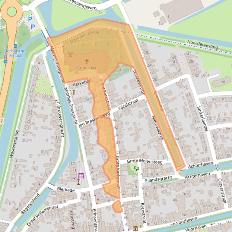 Kaart van postcodegebied 1135BC.