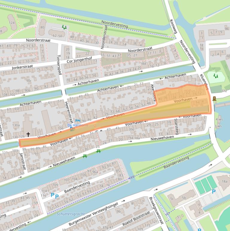 Kaart van postcodegebied 1135BR.