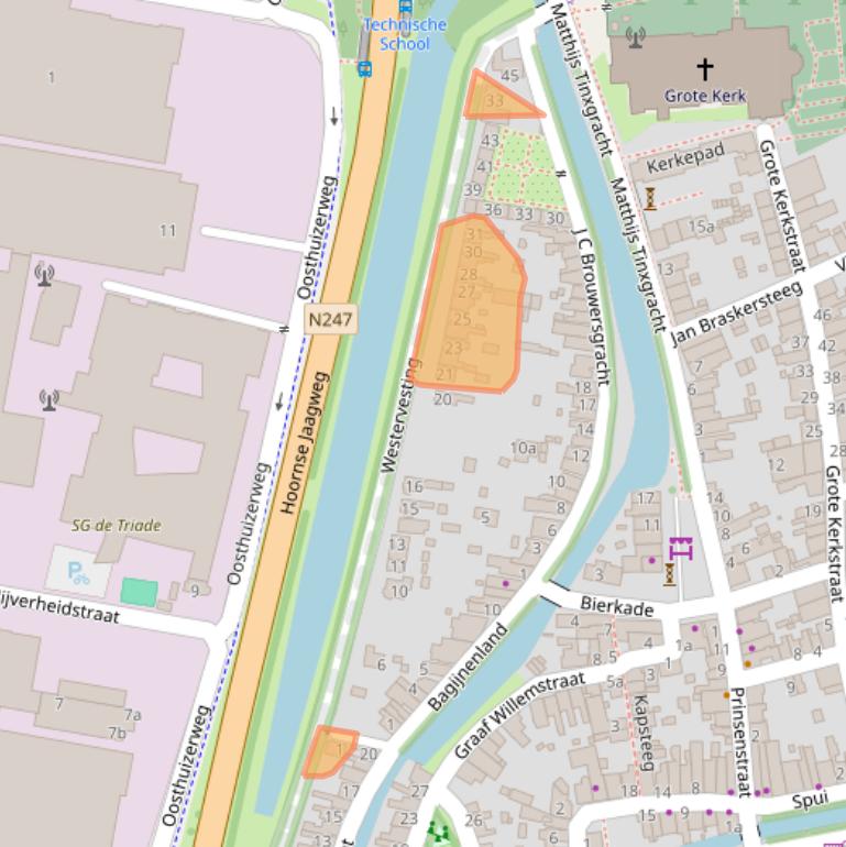 Kaart van postcodegebied 1135WE.