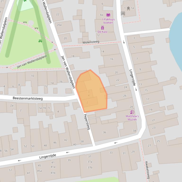 Kaart van postcodegebied 1135WM.