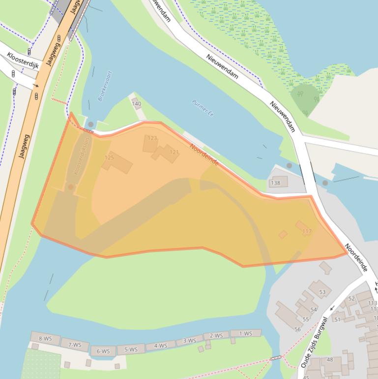 Kaart van postcodegebied 1141AL.