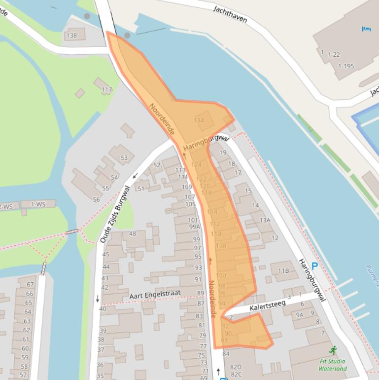 Kaart van postcodegebied 1141AR.