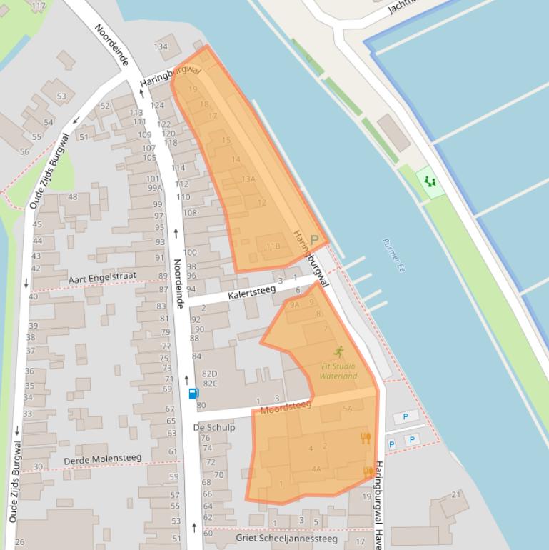 Kaart van postcodegebied 1141AT.