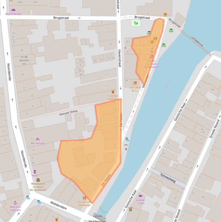 Kaart van postcodegebied 1141AZ.