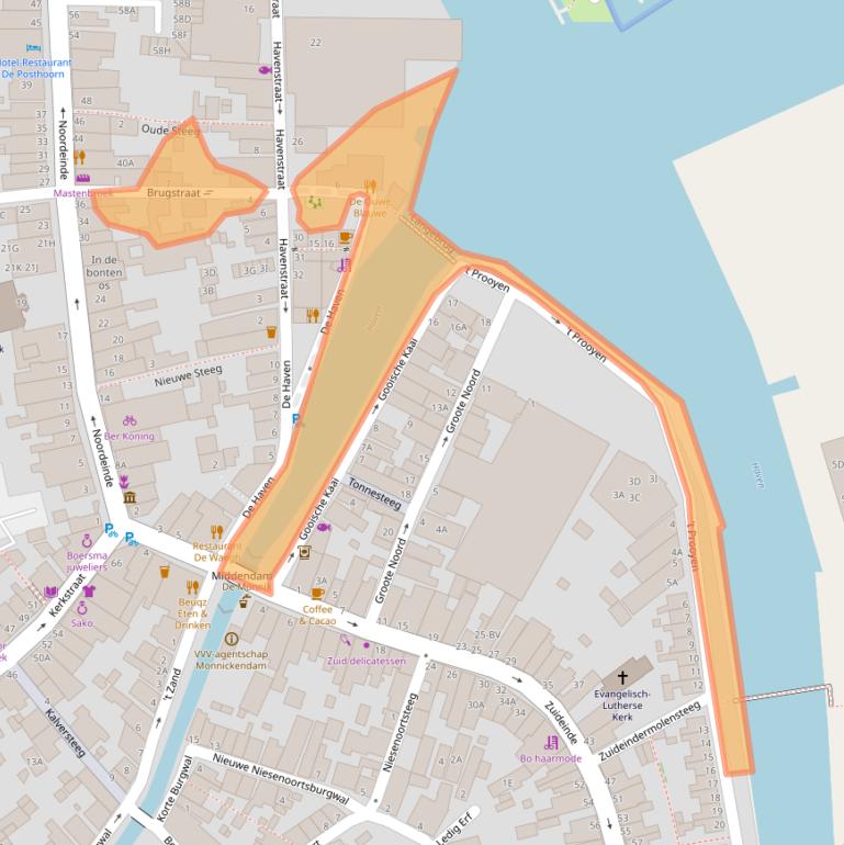 Kaart van postcodegebied 1141BB.