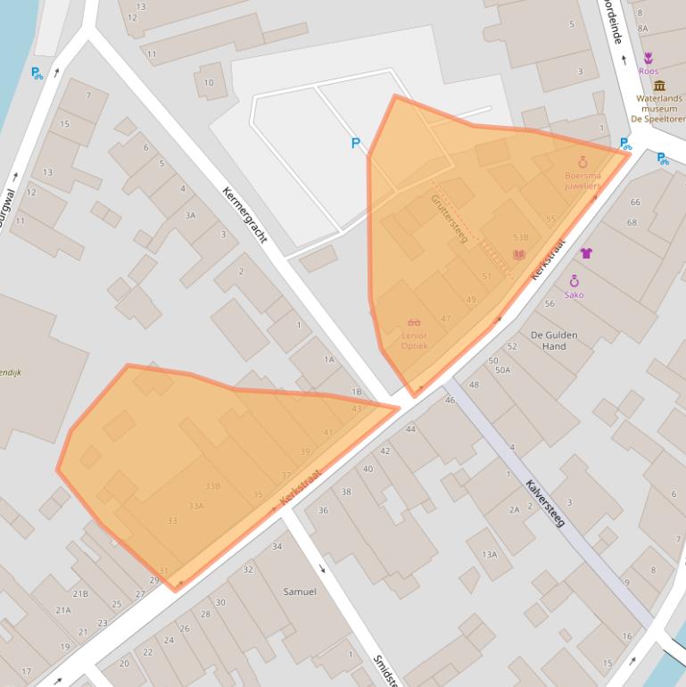 Kaart van postcodegebied 1141BG.