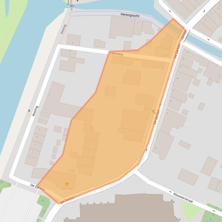 Kaart van postcodegebied 1141BK.