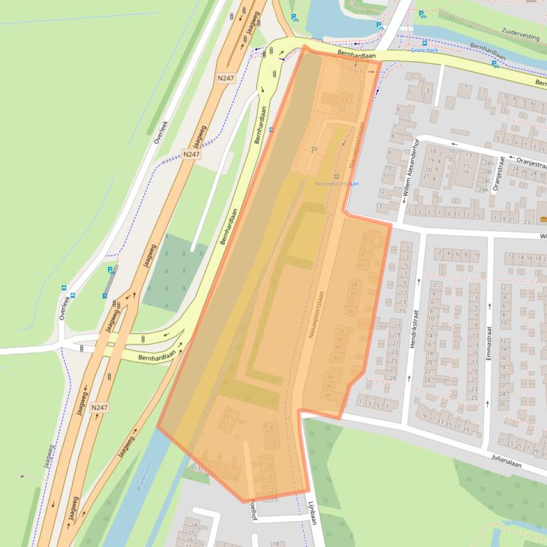 Kaart van postcodegebied 1141BT.