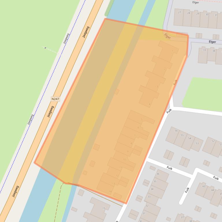 Kaart van postcodegebied 1141CG.