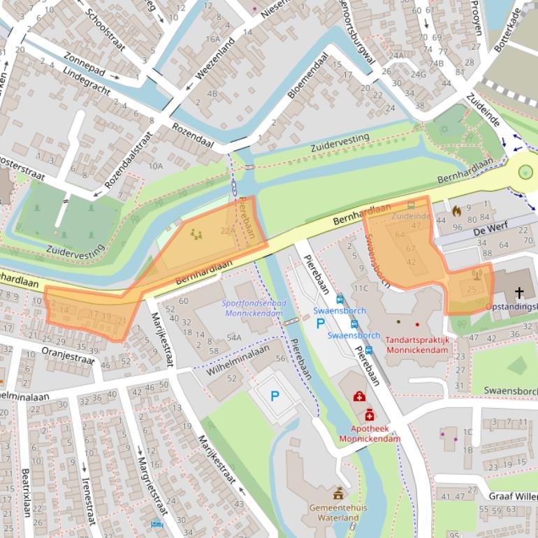 Kaart van postcodegebied 1141CM.