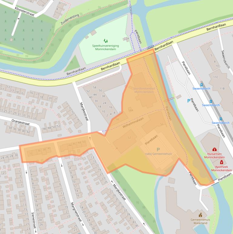 Kaart van postcodegebied 1141CW.