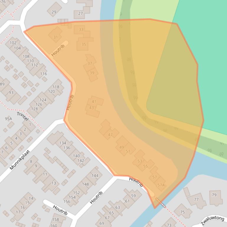 Kaart van postcodegebied 1141DC.
