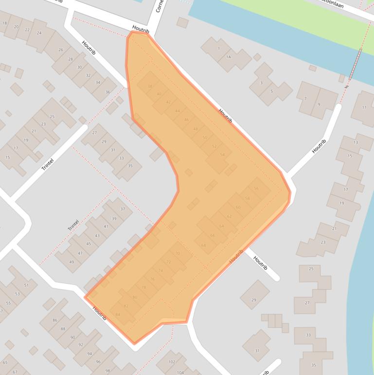 Kaart van postcodegebied 1141DG.