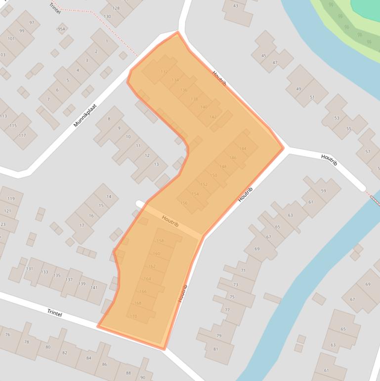 Kaart van postcodegebied 1141DJ.