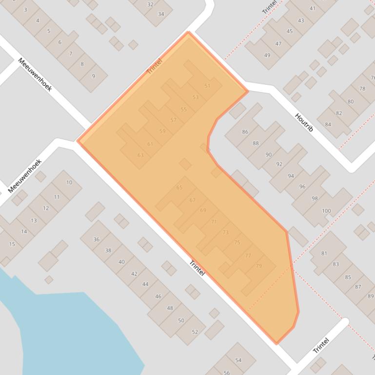 Kaart van postcodegebied 1141DL.