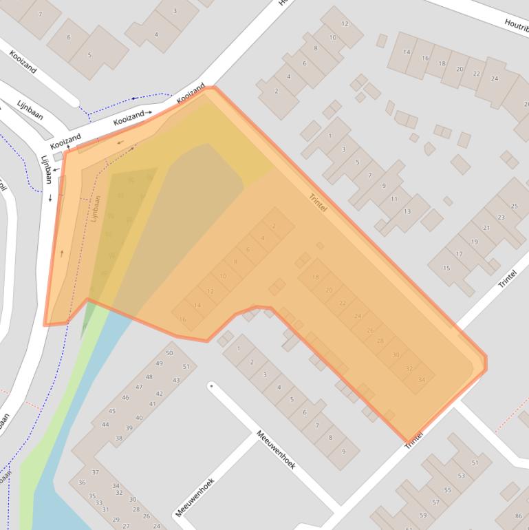 Kaart van postcodegebied 1141DP.