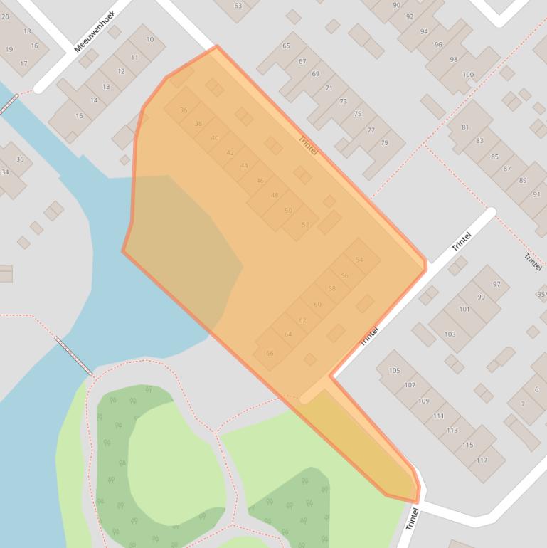 Kaart van postcodegebied 1141DR.