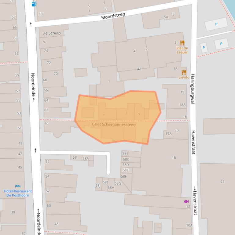 Kaart van postcodegebied 1141DZ.