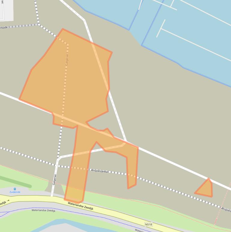 Kaart van postcodegebied 1141GP.