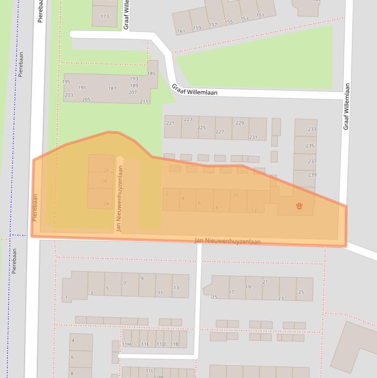 Kaart van postcodegebied 1141HV.