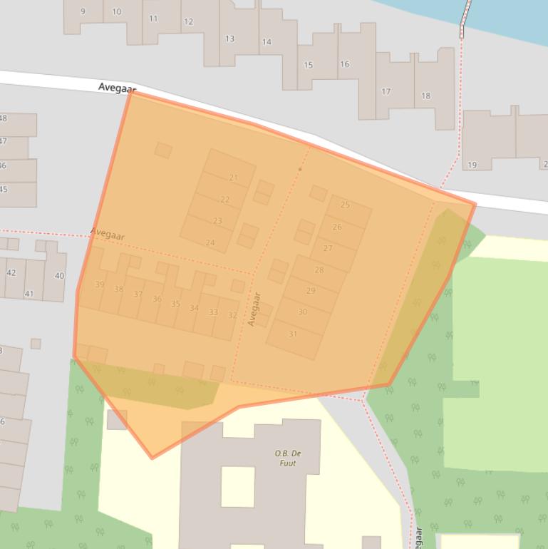 Kaart van postcodegebied 1141JH.