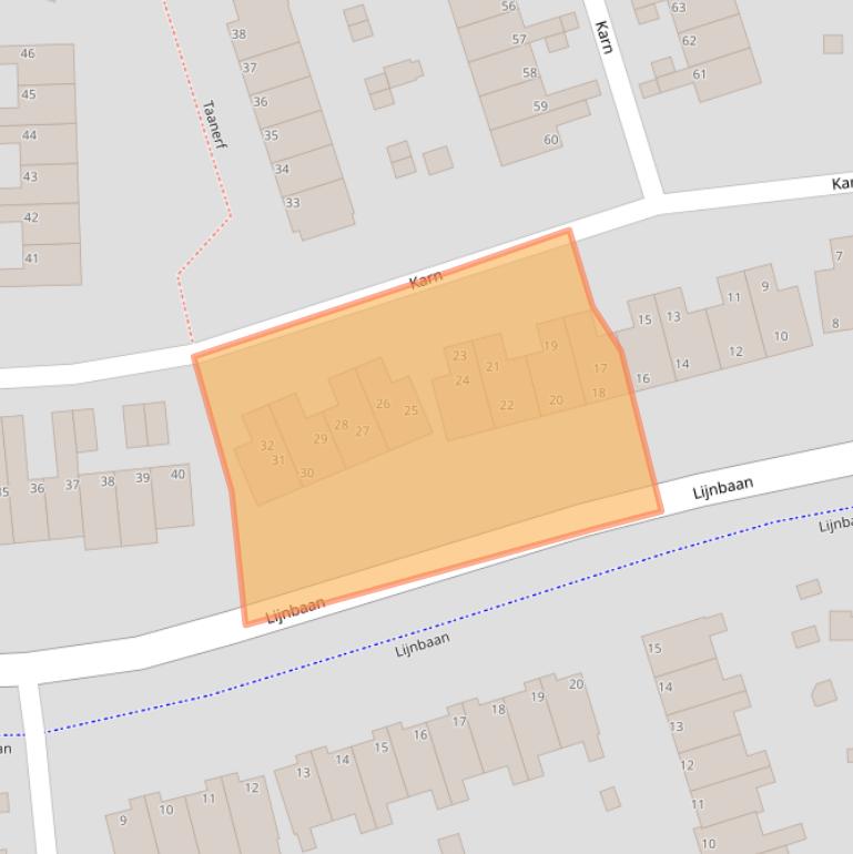 Kaart van postcodegebied 1141JN.